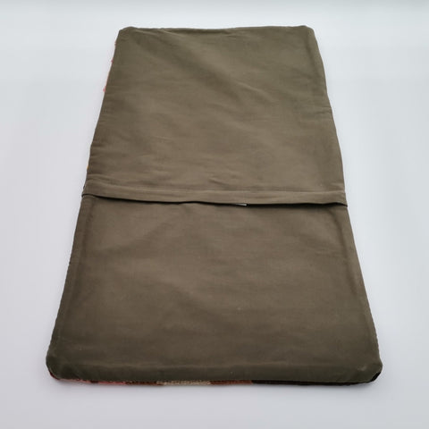 Turkish Kilim Pillow Cover|Abstract Kelim Cushion Case|Ottoman Rug Lumbar Pillow Top|Handwoven Anatolian Decor|Vintage Cushion Cover 12x24
