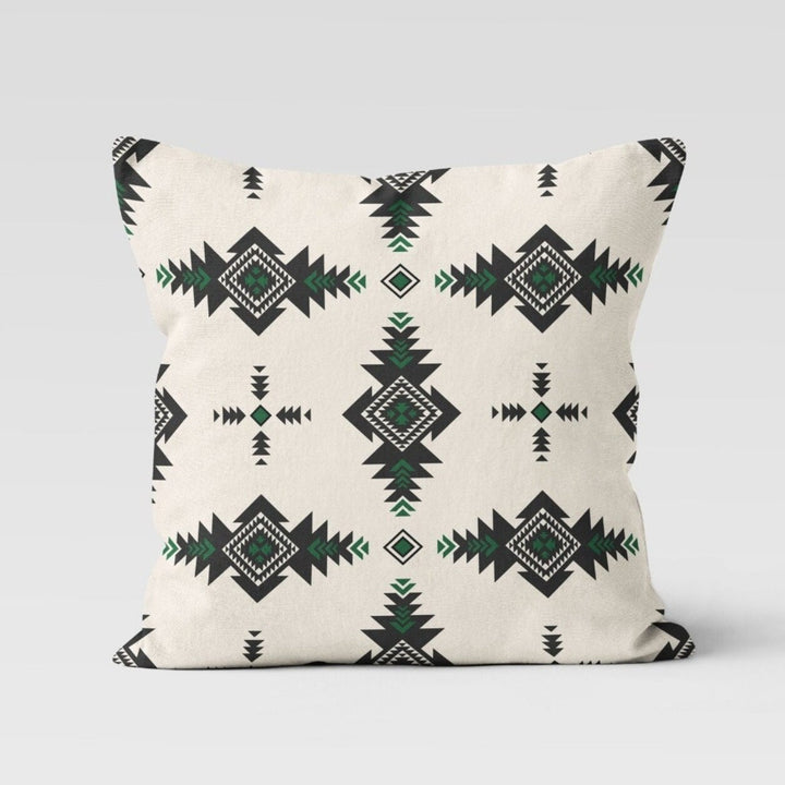 Rug Design Pillow Cover|Farmhouse Style Southwestern Cushion Case|Decorative Geometric Throw Pillowcase|Aztec Print Ethnic Living Room Decor