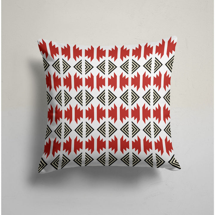 Rug Design Pillow Cover|Ethnic Print Living Room Decor|Decorative Southwestern Cushion Case|Farmhouse Style Geometric Throw Pillow Case