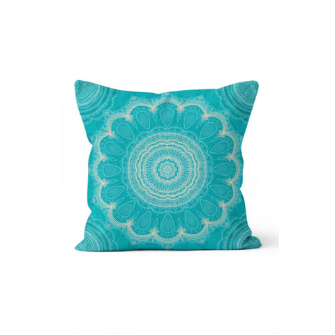 Mandala Pillow Cover|Geometric Design Cushion Case|Decorative Floral Mandala Pillowcase|Rustic Home Decor|Farmhouse Style Authentic Cushion
