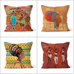 Alafia African Print Throw Pillow-Cover (Raspberry Adire) - Clearance –  D'IYANU