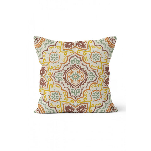 Geometric Pillow Cover|Decorative Cushion Case|Abstract Pattern Home Decor|Ethnic Print Pillow Case|Farmhouse Style Authentic Cushion Cover