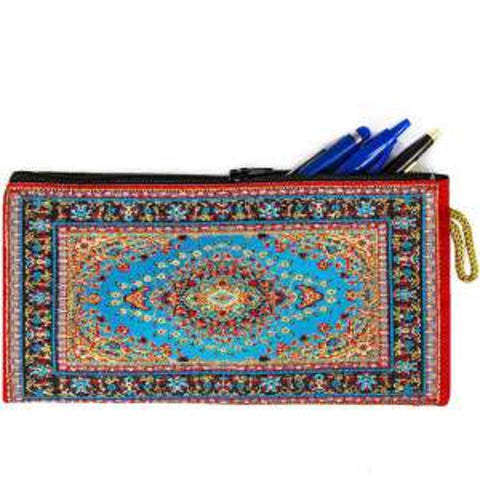 Evil Eye Pencil Case|Ethnic Fabric Coin Purse|Zippered Cosmetic Bag|Sparkle Coin Purse|Boho Pencil Pouch|Turkish Kilim Purse|Gift For Mom