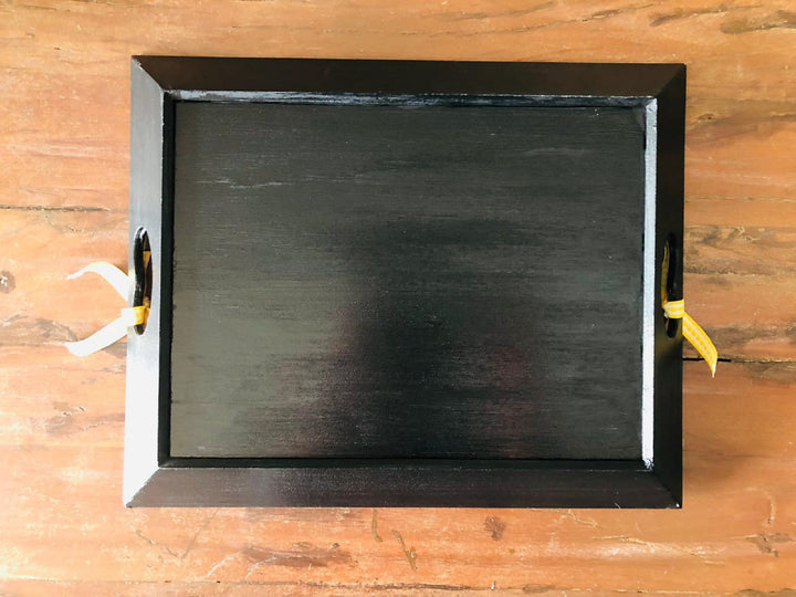 Home Sweet Home Tray|Hand Painted Wooden Tray|Lemon Tray Decor|Serving Tray|Wooden Home Decor|Housewarming Gift|Gift for Women|Wooden Art