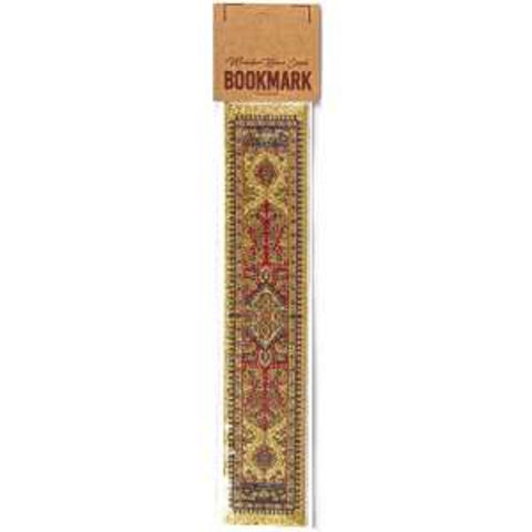 Set of 4 Woven Carpet Bookmark|Authentic Turkish Carpet Design Woven Bookmark|Traditional Rug Design Bookmark|Gift For Bookwoorm, Book Lover