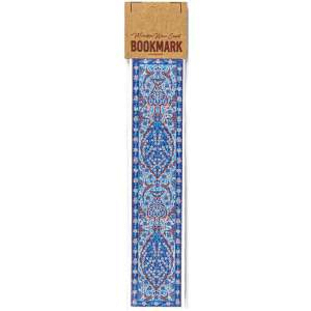 Set of 4 Woven Carpet Bookmark|Authentic Turkish Carpet Design Woven Bookmark|Traditional Rug Design Bookmark|Gift For Bookwoorm, Book Lover