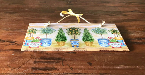 Lemon Tree Kitchen Decor|Garden Lemon Tree Fruit Wall Art|Kitchen Wall Art Hanging|Summer Wooden Decor Lemon Sign|Housewarming Gift For Her