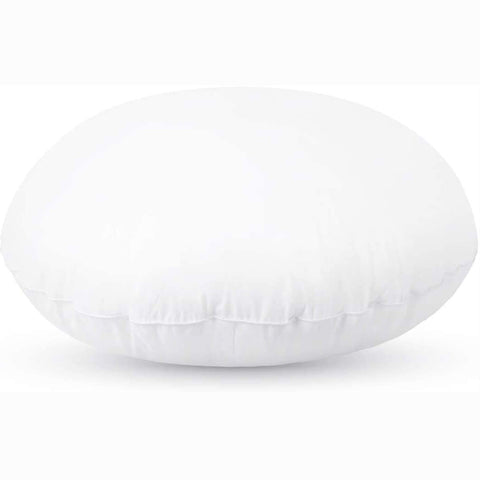 Set of 4 Round Pillow Insert with 17 Inch Diameter