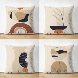 Abstract Pillow Cover|Onedraw Outdoor Cushion|Decorative Farmhouse Boho Pillowtop|Cozy Home Decor|Housewarming Plant Print Throw Pillowcase