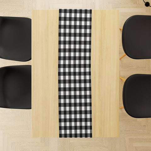 Luxury Plaid Table Runner|High Quality Tartan Pattern Tabletop|Housewarming Table Decor|Geometric Design Tablecloth|Checkered Home Decor