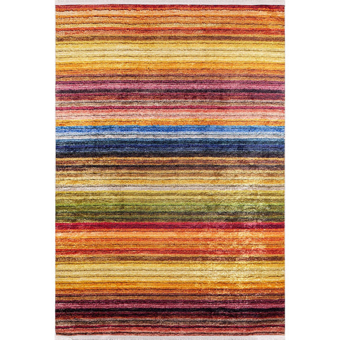 Abstract Design Rug|Machine-Washable Non-Slip Rug|Color Degrade Pattern Washable Carpet|Decorative Area Rug|Multi-Purpose Anti-Slip Carpet