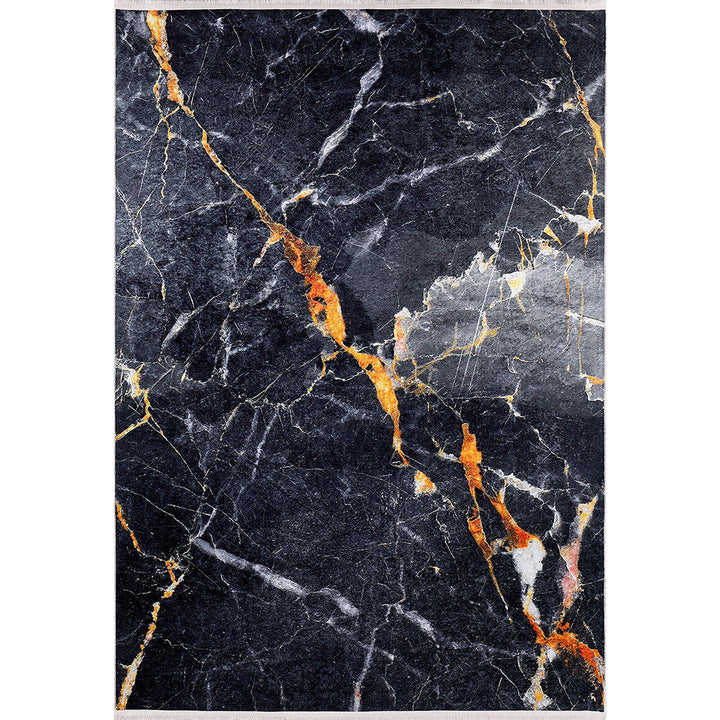 Marble Pattern Rug|Machine-Washable Rug|Abstract Non-Slip Carpet|Marble Washable Carpet|Decorative Area Rug|Multi-Purpose Anti-Slip Rug