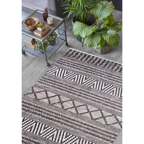 Ethnic Nordic Rug|Machine-Washable Non-Slip Rug|Rug Design Farmhouse Washable Carpet|Scandinavian Area Rug|Multi-Purpose Anti-Slip Carpet