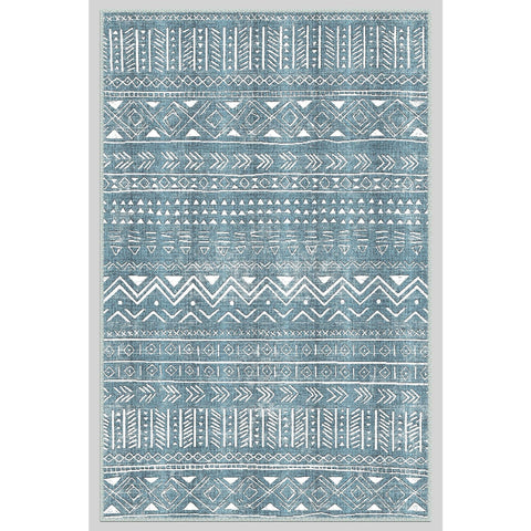 Decorative Ethnic Nordic Farmhouse Carpet
