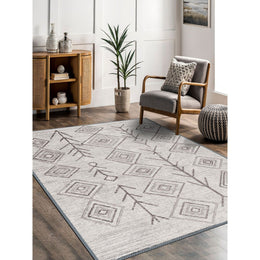 Ethnic Nordic Print Carpet