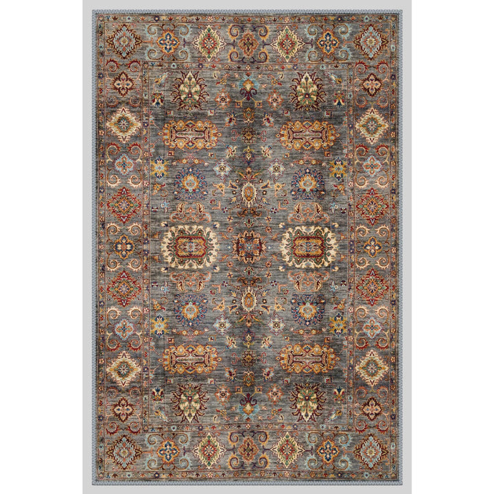 Vintage and Worn Looking Turkish Kilim Carpet