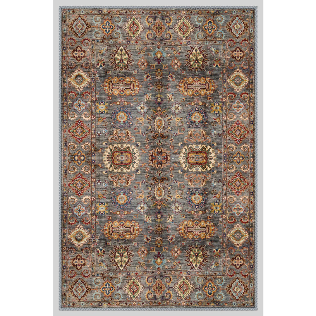 Vintage and Worn Looking Turkish Kilim Carpet