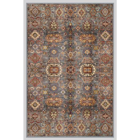 Vintage and Worn Looking Turkish Kilim Carpet