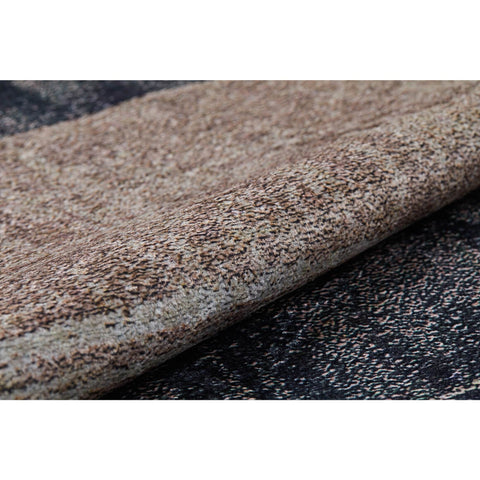 Abstract Rug|Machine-Washable Non-Slip Rug|Copper Bronze Transition Design Washable Carpet|Decorative Area Rug|Multi-Purpose Anti-Slip Rug