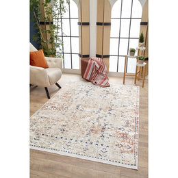 Ethnic Design Rug|Kilim Pattern Washable Carpet|Machine-Washable Non-Slip Rug|Decorative Anatolian Area Rug|Multi-Purpose Anti-Slip Carpet
