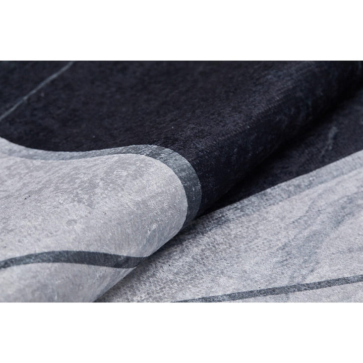 Marble Pattern Rug|Machine-Washable Rug|Abstract Non-Slip Carpet|Marble Washable Carpet|Decorative Area Rug|Multi-Purpose Anti-Slip Rug