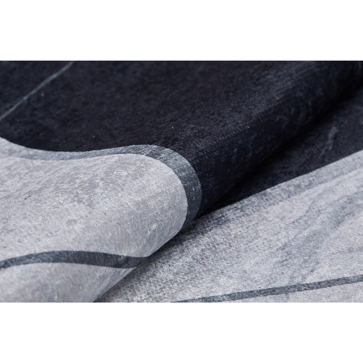 Marble Pattern Rug|Machine-Washable Rug|Abstract Non-Slip Carpet|Marble Washable Carpet|Decorative Area Rug|Multi-Purpose Anti-Slip Rug