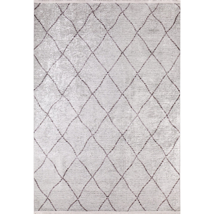 Diamond Pattern Rug|Machine-Washable Non-Slip Rug|Abstract Geometric Washable Carpet|Decorative Area Rug|Multi-Purpose Anti-Slip Carpet