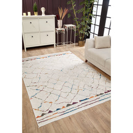 Abstract Design Rug|Farmhouse Style Ethnic Washable Carpet|Machine-Washable Non-Slip Rug|Decorative Area Rug|Multi-Purpose Anti-Slip Carpet
