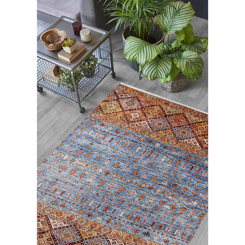 Ethnic Design Rug|Geometric Anatolian Area Rug|Rustic Kilim Carpet|Machine-Washable Non-Slip Rug|Decorative Multi-Purpose Anti-Slip Carpet