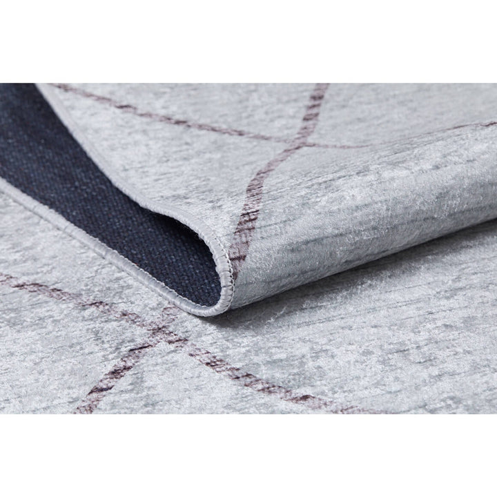 Diamond Pattern Rug|Machine-Washable Non-Slip Rug|Abstract Geometric Washable Carpet|Decorative Area Rug|Multi-Purpose Anti-Slip Carpet