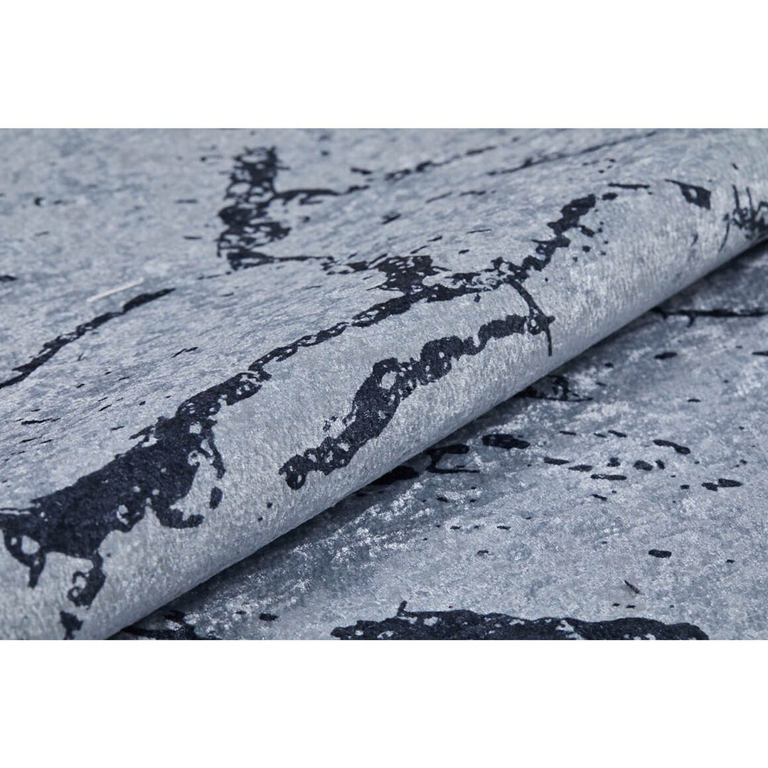 Marble Pattern Rug|Machine-Washable Rug|Abstract Non-Slip Carpet|Modern Washable Carpet|Decorative Area Rug|Multi-Purpose Anti-Slip Rug