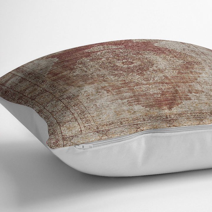 Kilim Pattern Pillow Cover|Rug Design Cushion Case|Traditional Pillow Case|Ethnic Home Decor|Farmhouse Style Abstract Outdoor Pillowtop