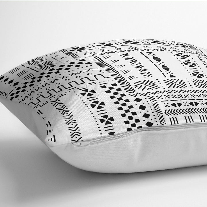 Nordic Scandinavian Pillow Cover|African Tribal Pillow|Southwestern Cushion Case|Rug Design Throw Pillow Case|Aztec Print Ethnic Home Decor