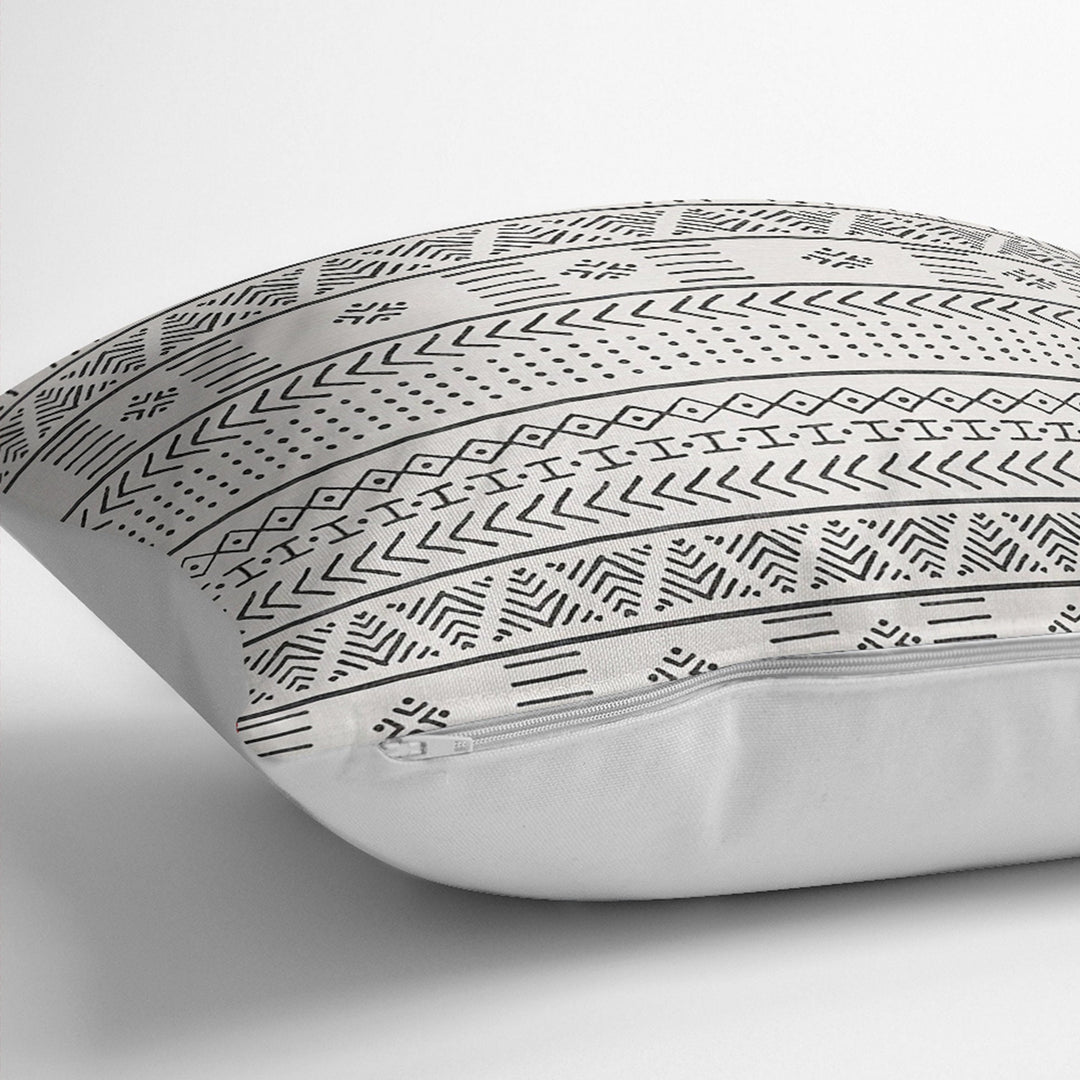 Nordic Scandinavian Pillow Cover|African Tribal Pillow|Southwestern Cushion Case|Rug Design Throw Pillow Case|Aztec Print Ethnic Home Decor