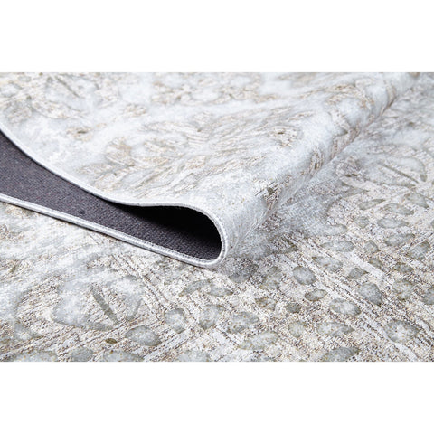 Beige Kilim Rug|Machine-Washable Non-Slip Rug|Ethnic Design Washable Carpet|Decorative Anatolian Area Rug|Multi-Purpose Anti-Slip Carpet