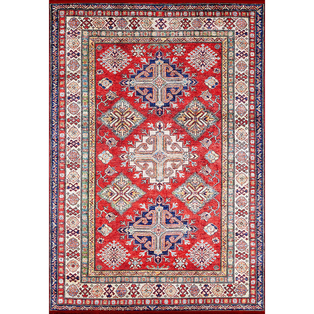 Turkish Kilim Rug|Ethnic Design Washable Carpet|Colorful Machine-Washable Non-Slip Rug|Traditional Anatolian Multi-Purpose Anti-Slip Carpet