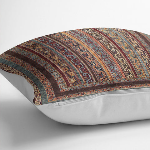 Kilim Pattern Pillow Cover|Rug Design Cushion Case|Rustic Anatolian Pillow Case|Ethnic Home Decor|Farmhouse Geometric Outdoor Pillowtop