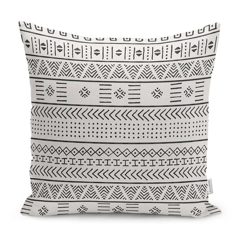 Nordic Scandinavian Pillow Cover|African Tribal Pillow|Southwestern Cushion Case|Rug Design Throw Pillow Case|Aztec Print Ethnic Home Decor