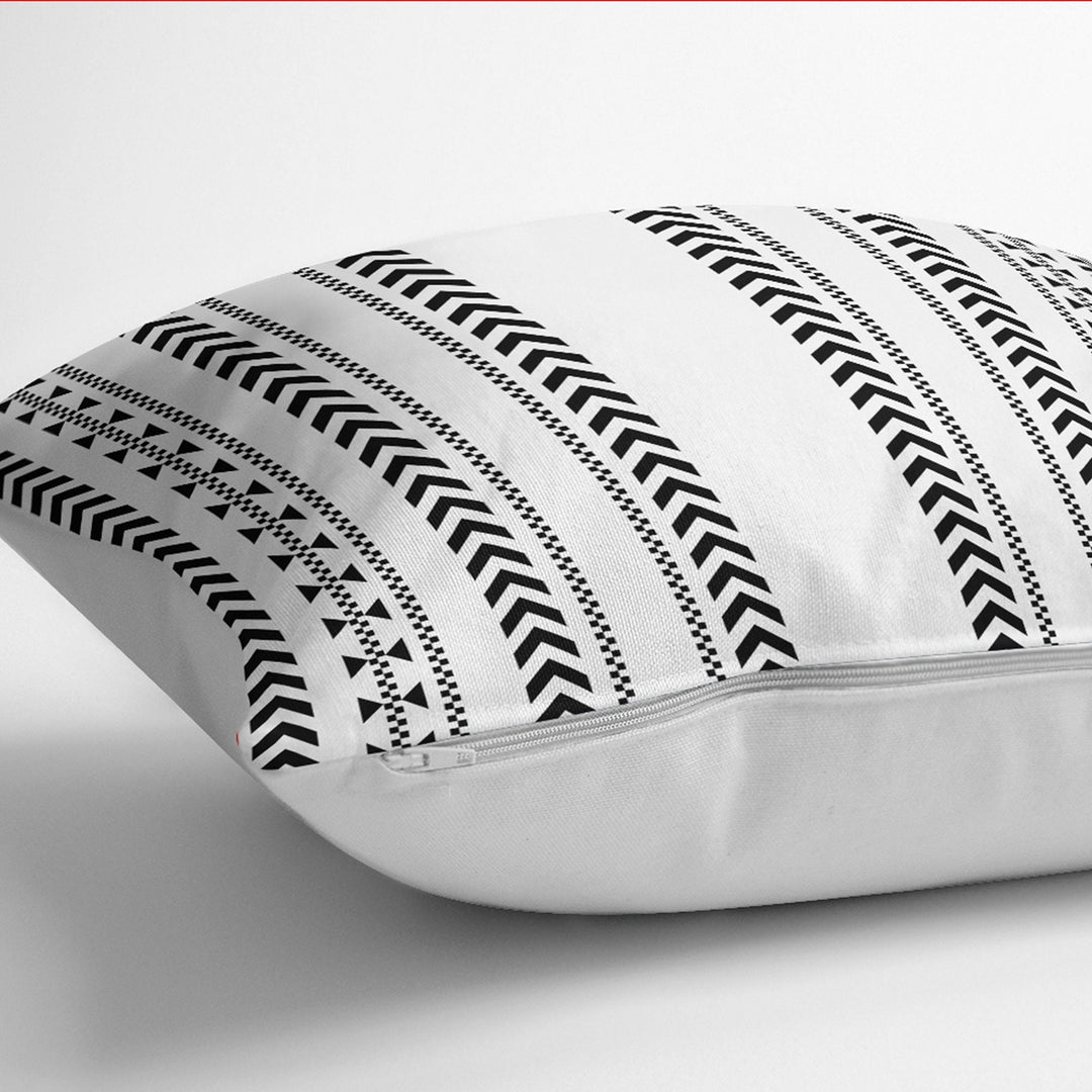 Nordic Scandinavian Pillow Cover|African Tribal Pillow|Southwestern Cushion Case|Rug Design Throw Pillow Case|Aztec Print Ethnic Home Decor