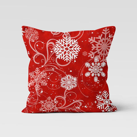 Christmas Pillow Cover|Snowflake Cushion Case|Xmas Bell Decor|Winter Pillow Case|Xmas Throw Pillowtop|Deer Cushion Cover|New Year Gift