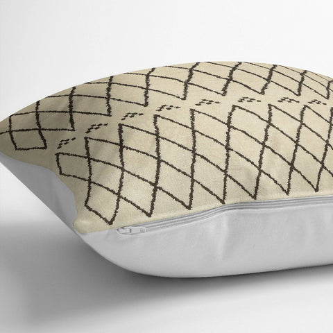 Geometric Pillow Case|Abstract Cushion|Decorative Housewarming Pillow|Farmhouse Pillowtop|Porch Throw Pillowcase|Boho Bedding Cushion Cover