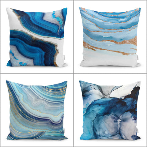 Marble Pillow Case|Abstract Cushion|Decorative Housewarming Pillow|Farmhouse Pillowtop|Outdoor Throw Pillowcase|Boho Bedding Cushion Cover