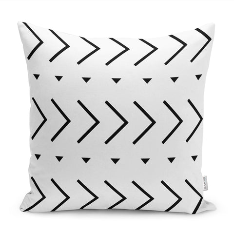 Nordic Pillow Cover|Scandinavian Cushion Case|Stylish Accent Pillowcase|Ethnic Tribal Rug Design Home Decor|Authentic Throw Pillow Top