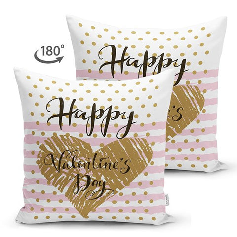 Love Pillow Cover|Happy Valentine&