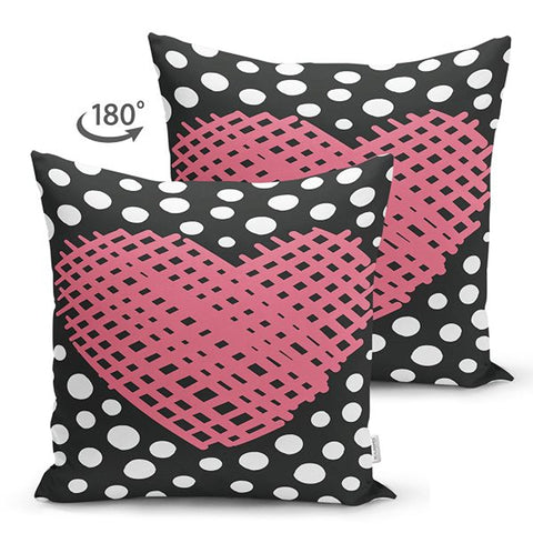 Love Pillow Cover|This is for You|Valentine Pillowtop|Romantic Pillowcase|Heart Cushion Case|Happy Valentine&