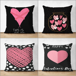 Love Pillow Cover|This is for You|Valentine Pillowtop|Romantic Pillowcase|Heart Cushion Case|Happy Valentine's Day Gift|Love Cushion Cover
