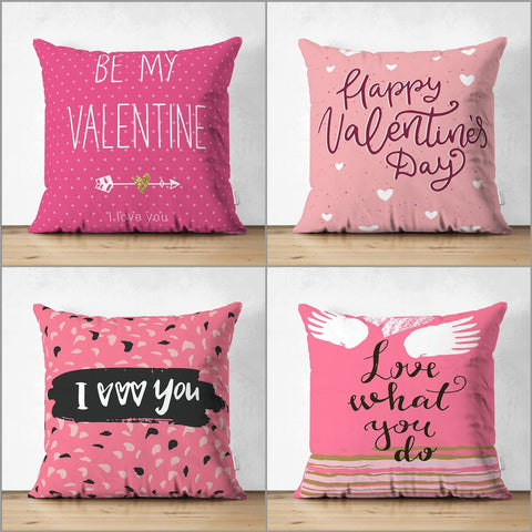 Love Pillow Cover|Romantic Pillowcase|Happy Valentine&