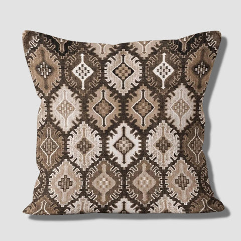 IKAT Pillowcase|Geometric Cushion|Ethnic Home Decor|Farmhouse Style Gift|Rug Pillow Case|Rug Style Pillowtop|Bohemian Throw Pillowcase