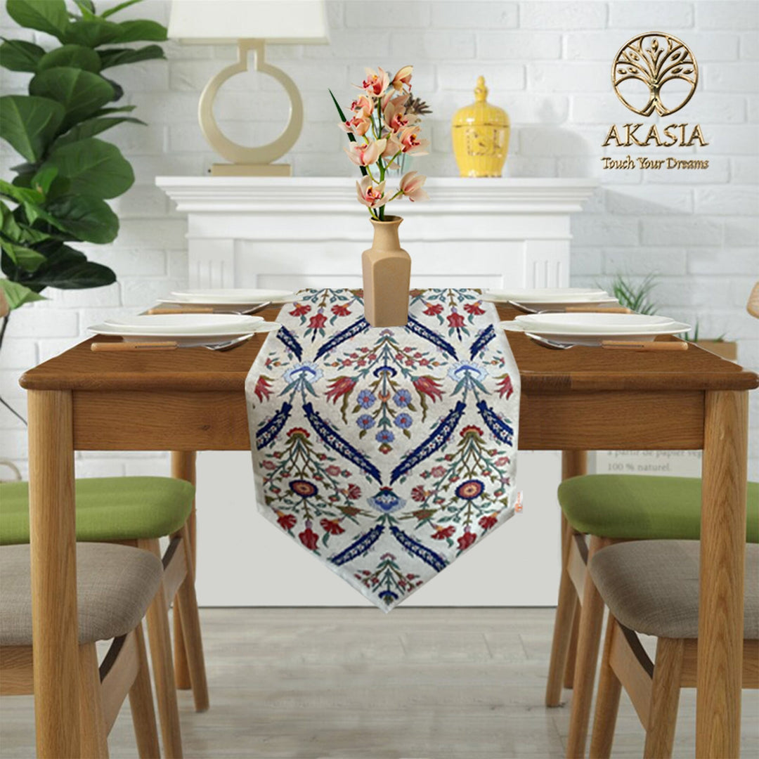 Handmade Floral Tapestry Tablecloth