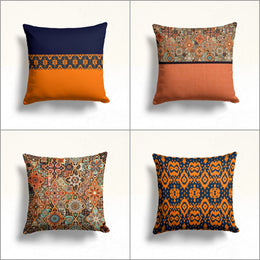 Abstract Geometric Pillow Case|Throw Pillow Top|Housewarming Cushion|Decorative Pillowtop|Boho Bedding Decor|Authentic Pillowcase